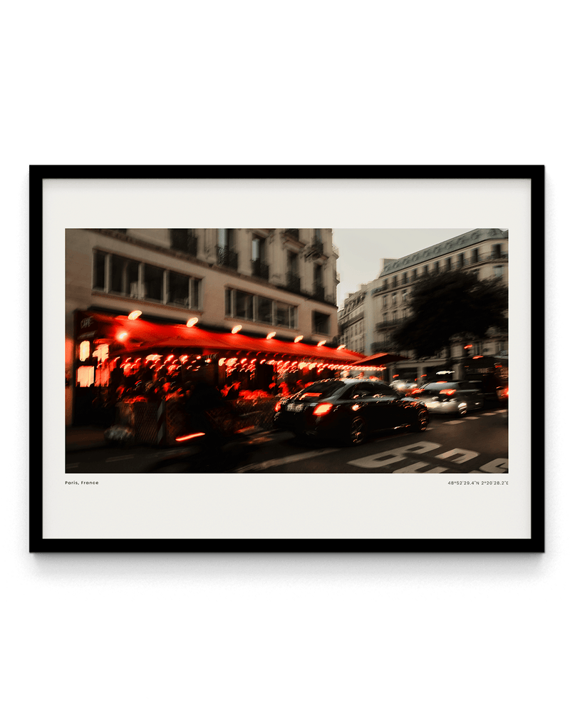After Afterworks, framed