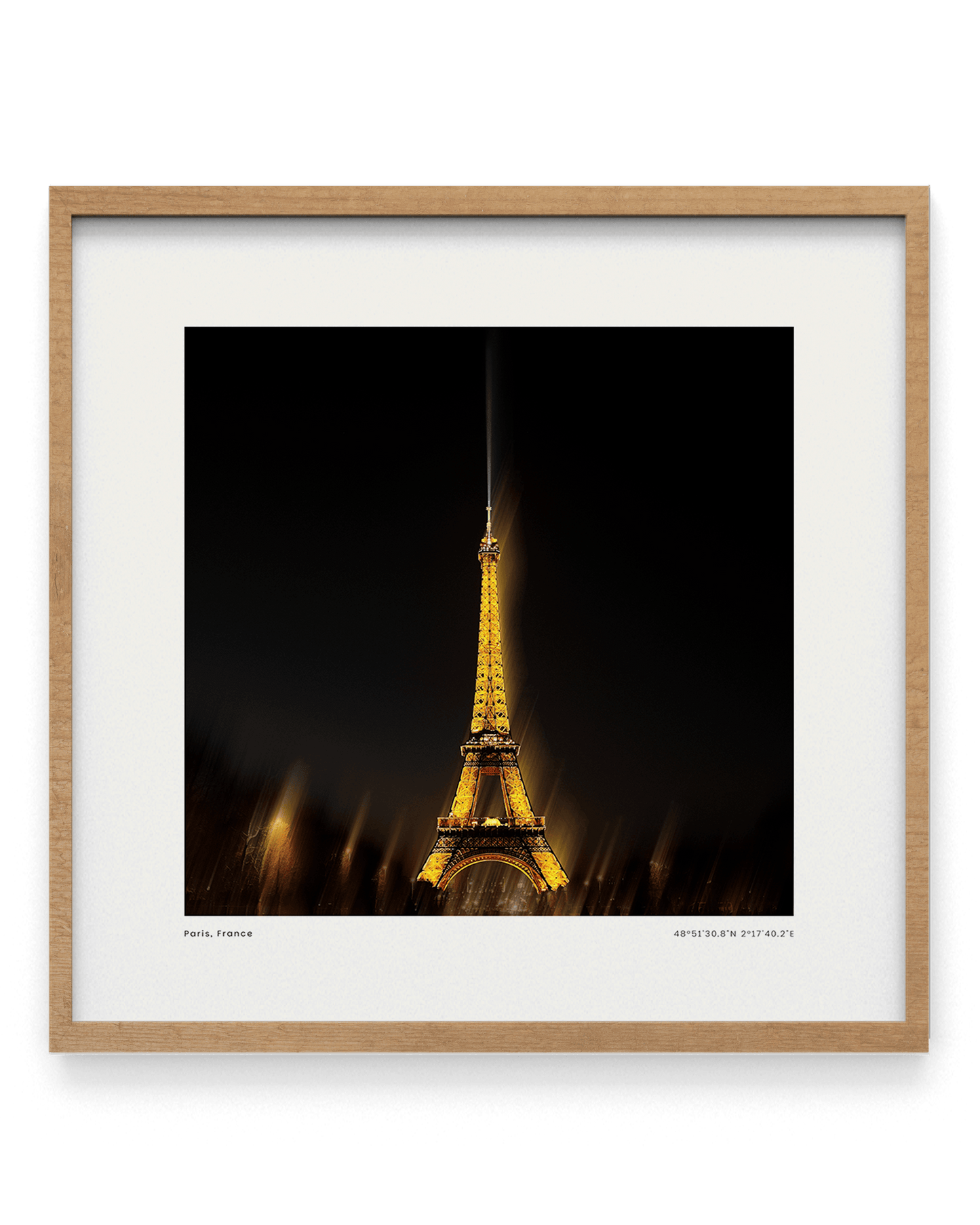 Warm Oak Frame