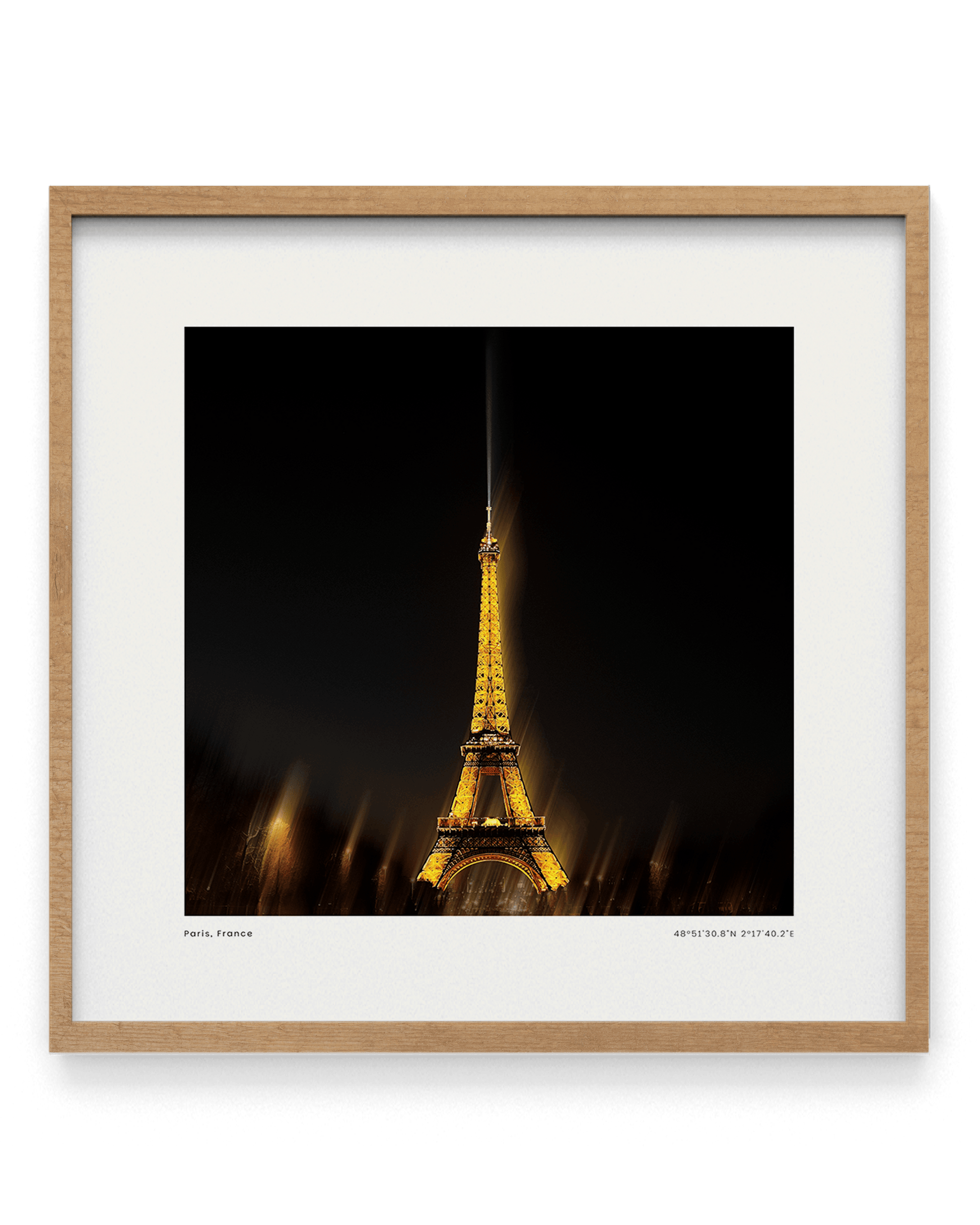 Warm Oak Frame