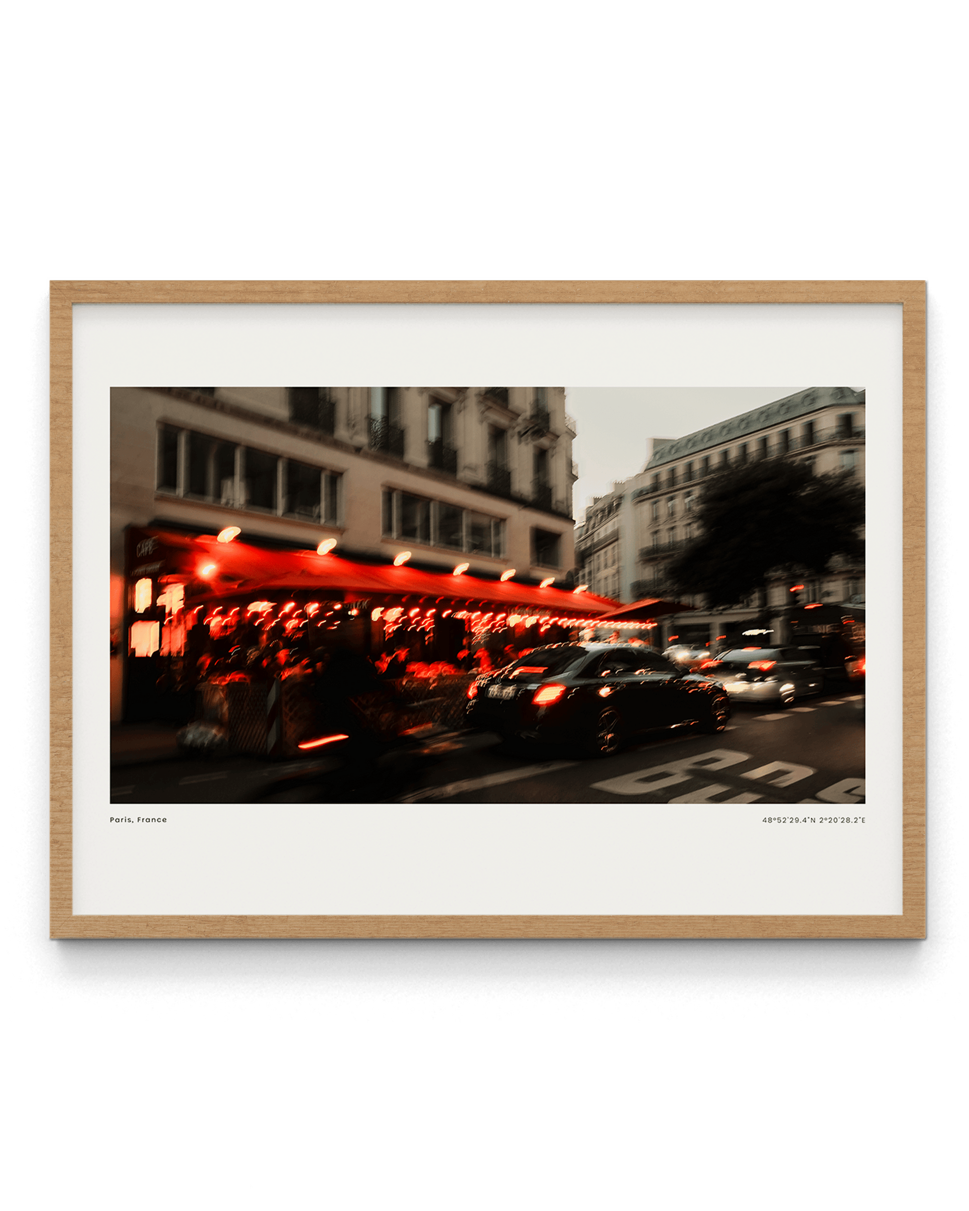 Warm Oak Frame