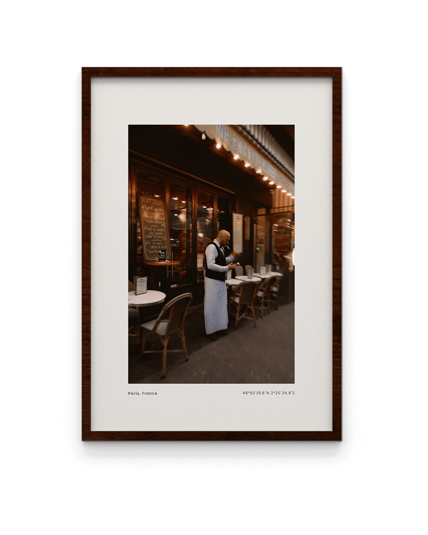 Walnut Brown Frame