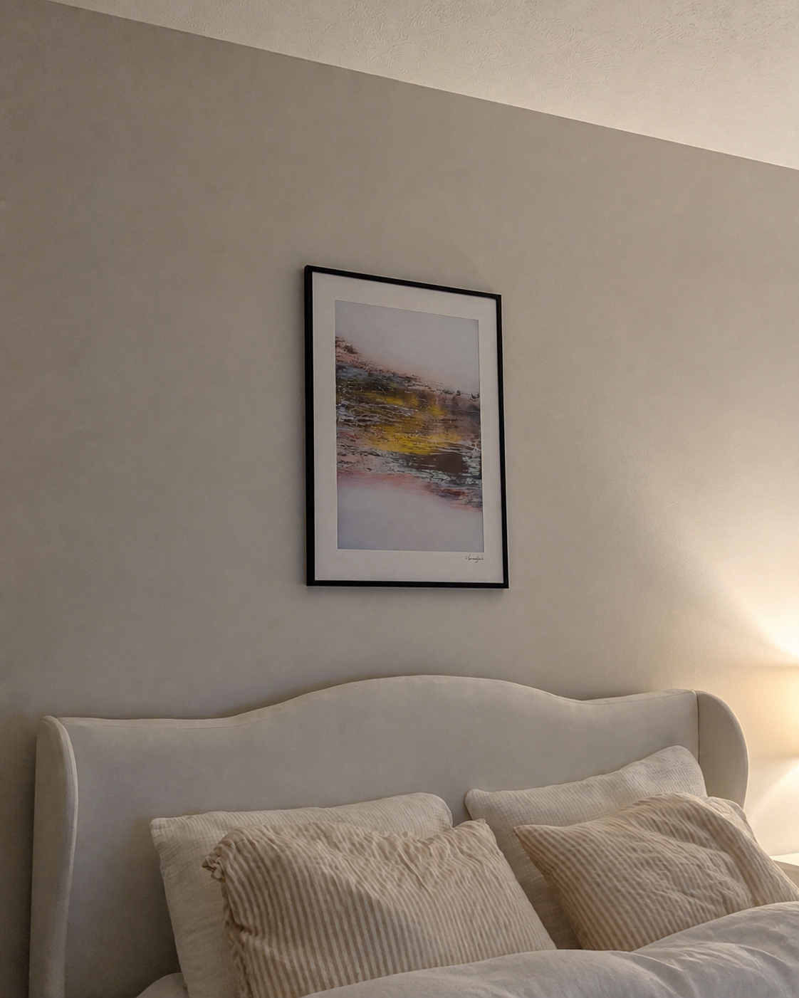 Collector photo · Nandini Rao: Dusk Over Ridge at home