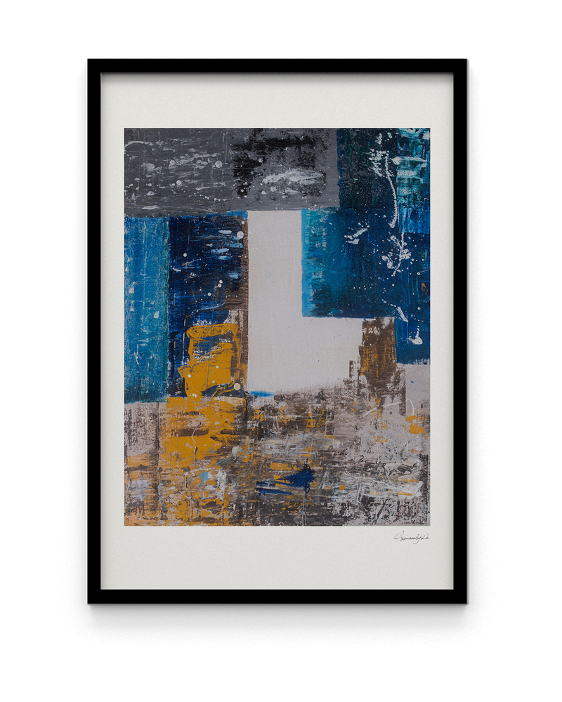 Irrational Fiction Called Life, framed
