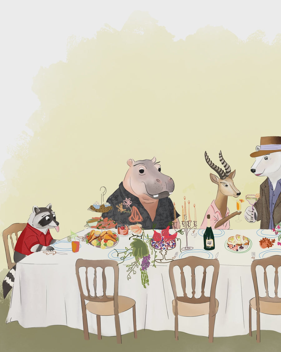 La Cena, detail video
