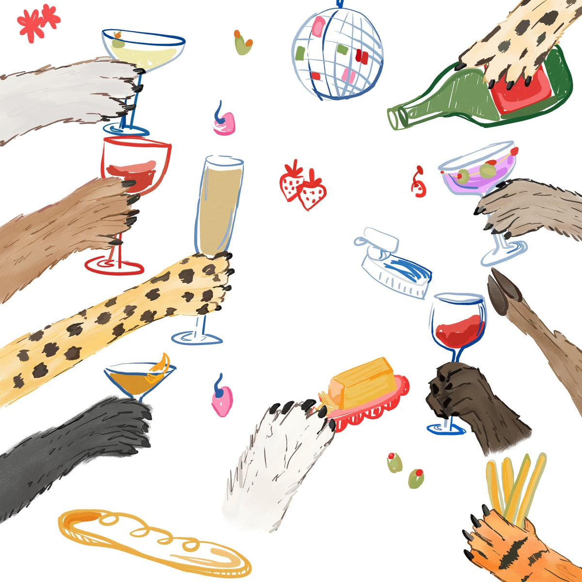 Here's To Us, artwork